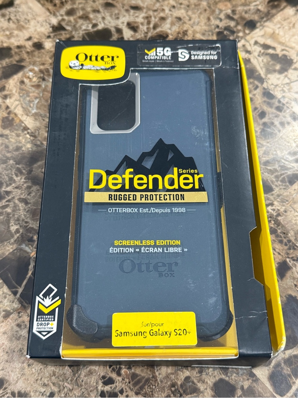 New OtterBox Defender Series Rugged Protection Case for Samsung Galaxy S20+ blue